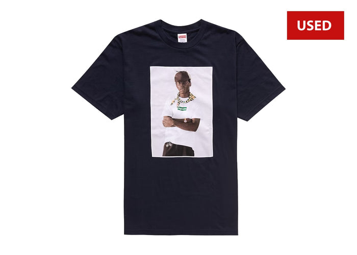 (USED) Supreme Tyler The Creator Tee Navy