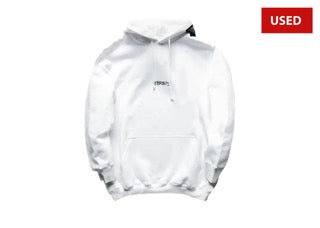 (USED) Vetements Written Logo Hoodie 'White'