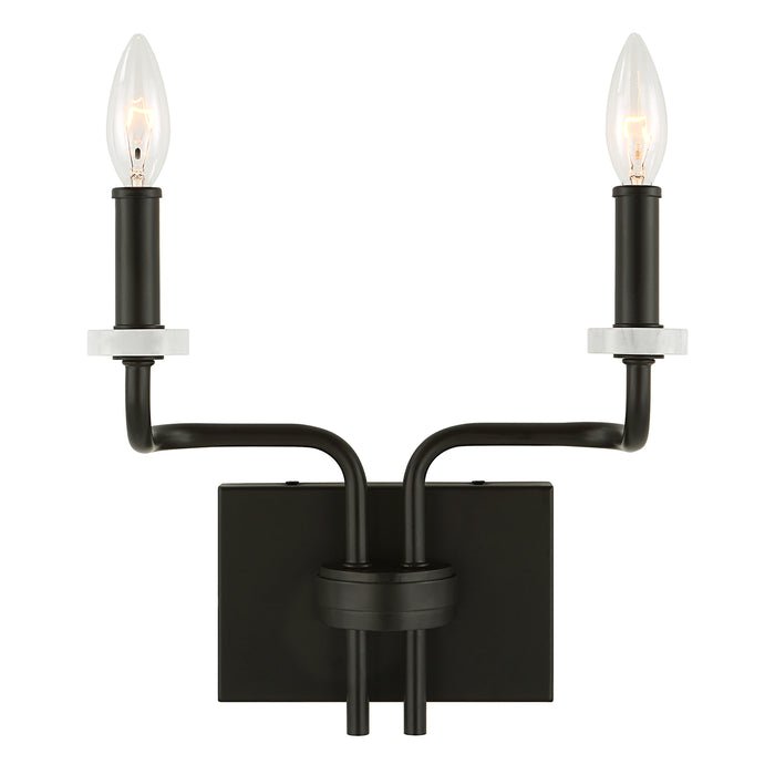 Uttermost Ebony Elegance 2 Light Sconce
