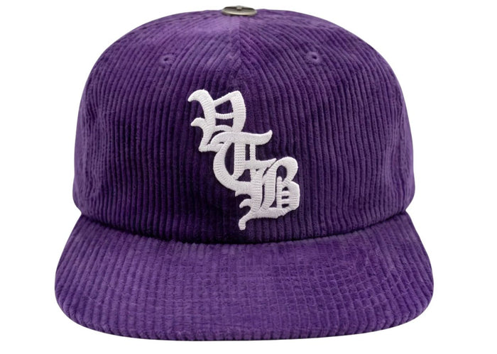 Vertabrae Corduroy Purple Snapback
