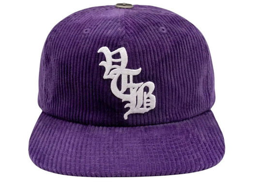 Vertabrae Corduroy Purple Snapback