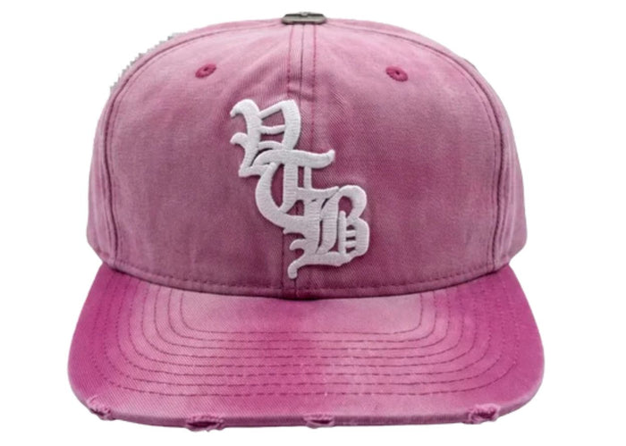 Vertabrae Washed Pink Snapback