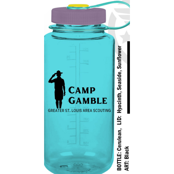 Water Bottle - Gamble Nalgene 32oz - 2025