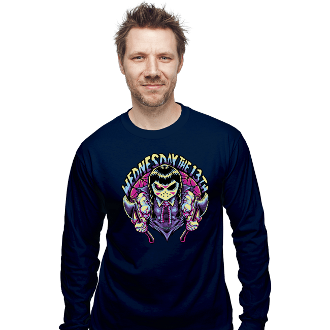 Long Sleeve Shirts, Unisex / Small / Navy