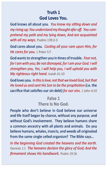 What's True? (NKJV)