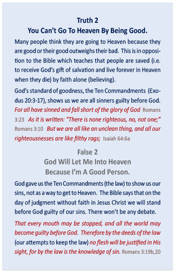 What's True? (NKJV)