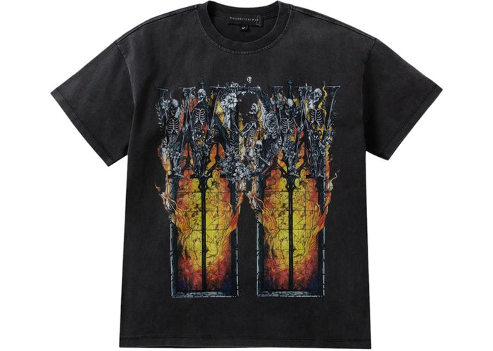 Who Decides War Black Ember Chapel Short Sleeve T-shirt