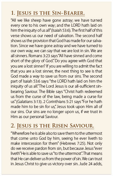 Who Is Jesus? And What Will You Do With Him? (KJV)