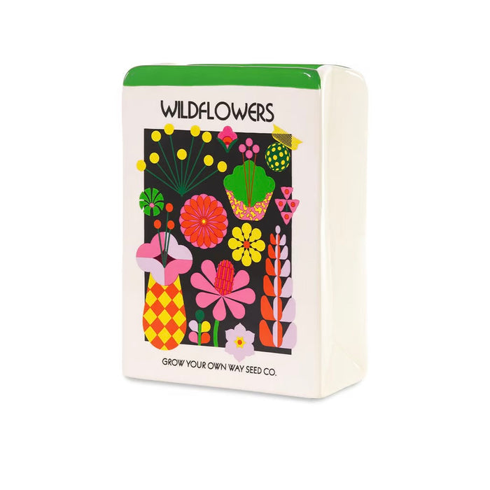 Wildflower Seeds Vase