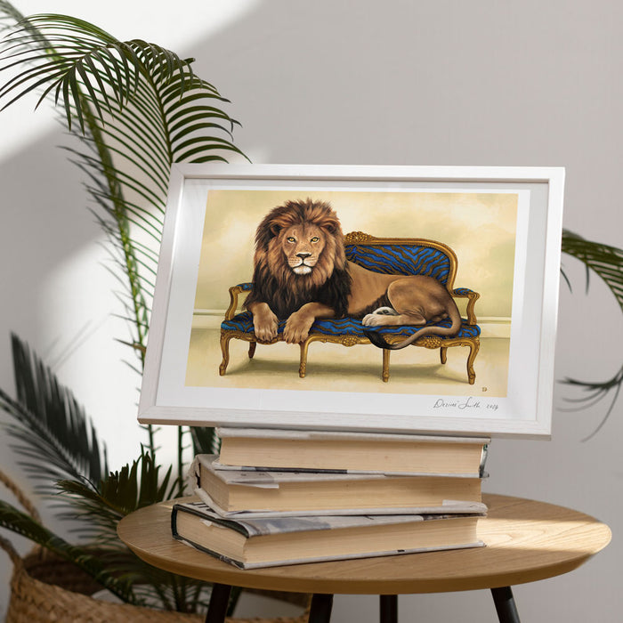 Wildlife At Leisure Signed Print