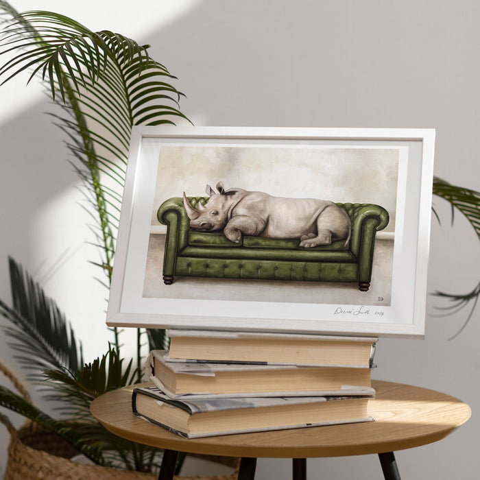 Wildlife At Leisure Signed Print