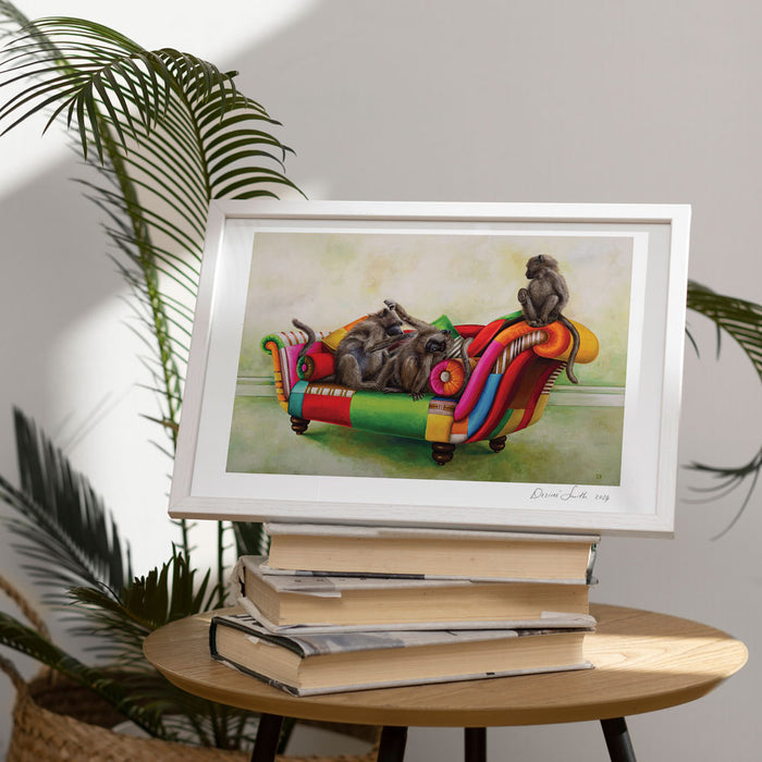 Wildlife At Leisure Signed Print