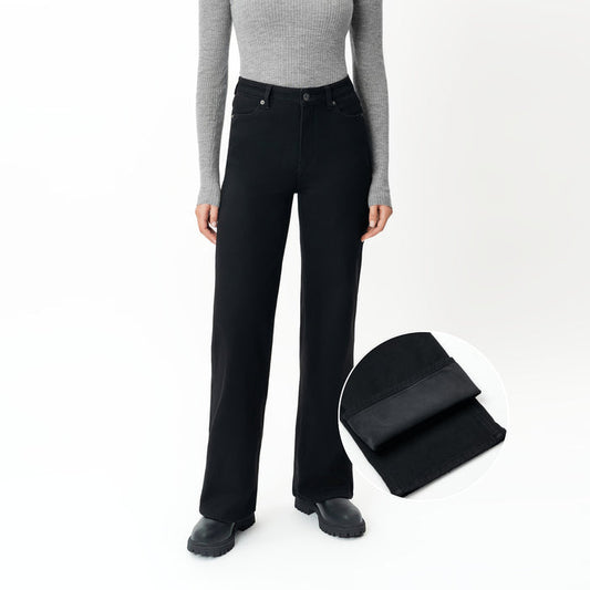 Winter Fleece Denim™ Relaxed Jeans - Ninepine