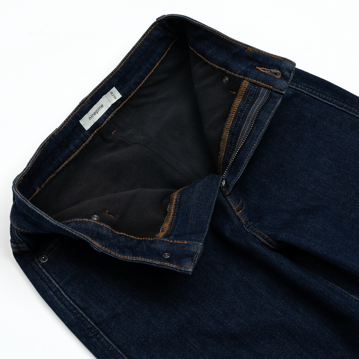 Winter FleeceDenim™ Relaxed Jeans - Ninepine