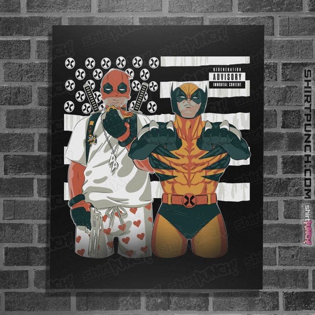 Posters / 4"x6" / Black