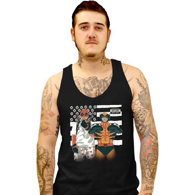 Tank Top, Unisex / Small / Black