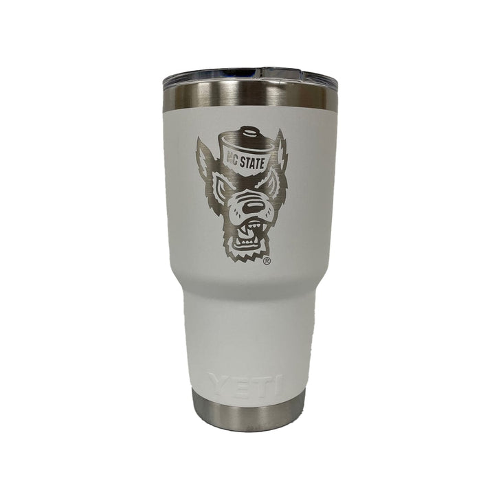 YETI NC State Rambler 30 oz Tumbler White - Drinkware