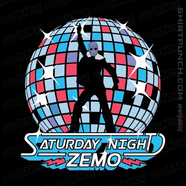 Last_Chance_Shirts Magnets / 3"x3" / Black Zemo Fever