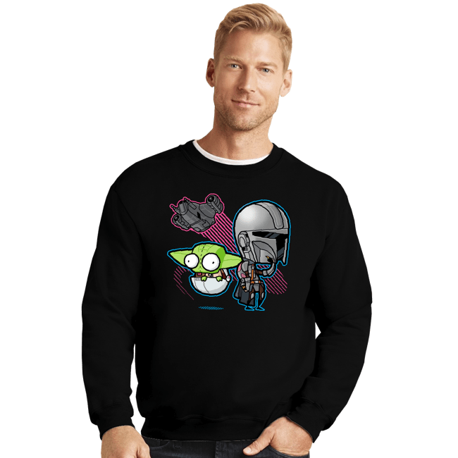 Crewneck Sweater, Unisex / Small / Black