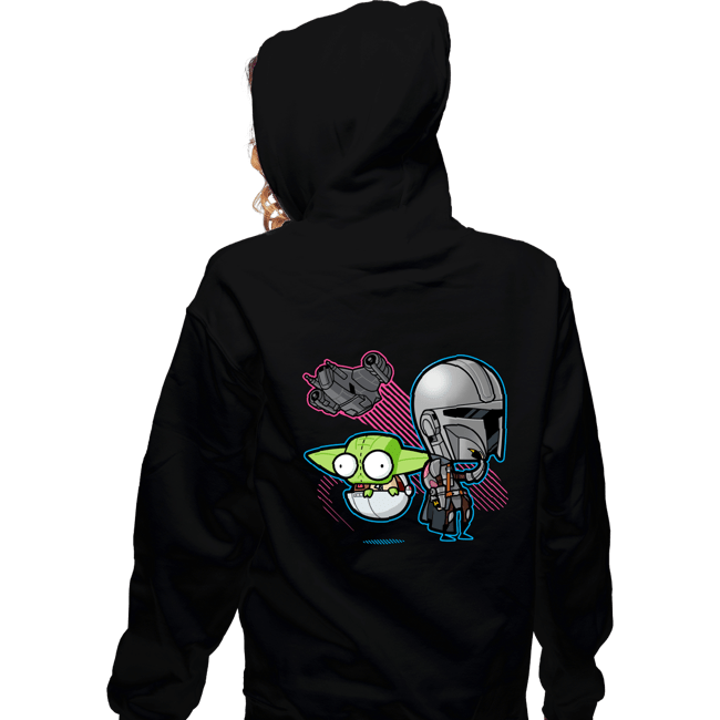 Zippered Hoodies, Unisex / Small / Black